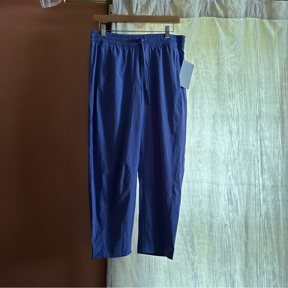 Athleta Arrival Pant Dark Adonis Blue Purple Active Pants Athleisure NWT Size 8 - Picture 3 of 8